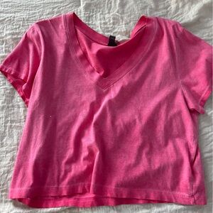 Wild Fable Bright Pink Tee